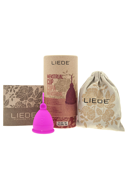 Copa Menstrual Rosa Grande